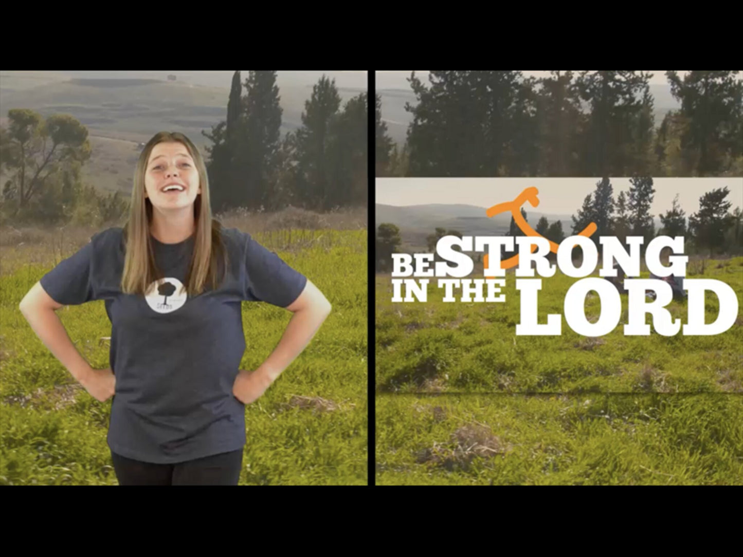 Be Strong In The Lord (Ephesians 6:10-11) Hand Motions