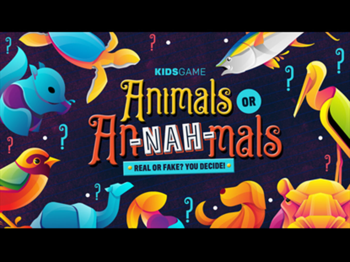 Animals Or An-Nah-Mals: Game