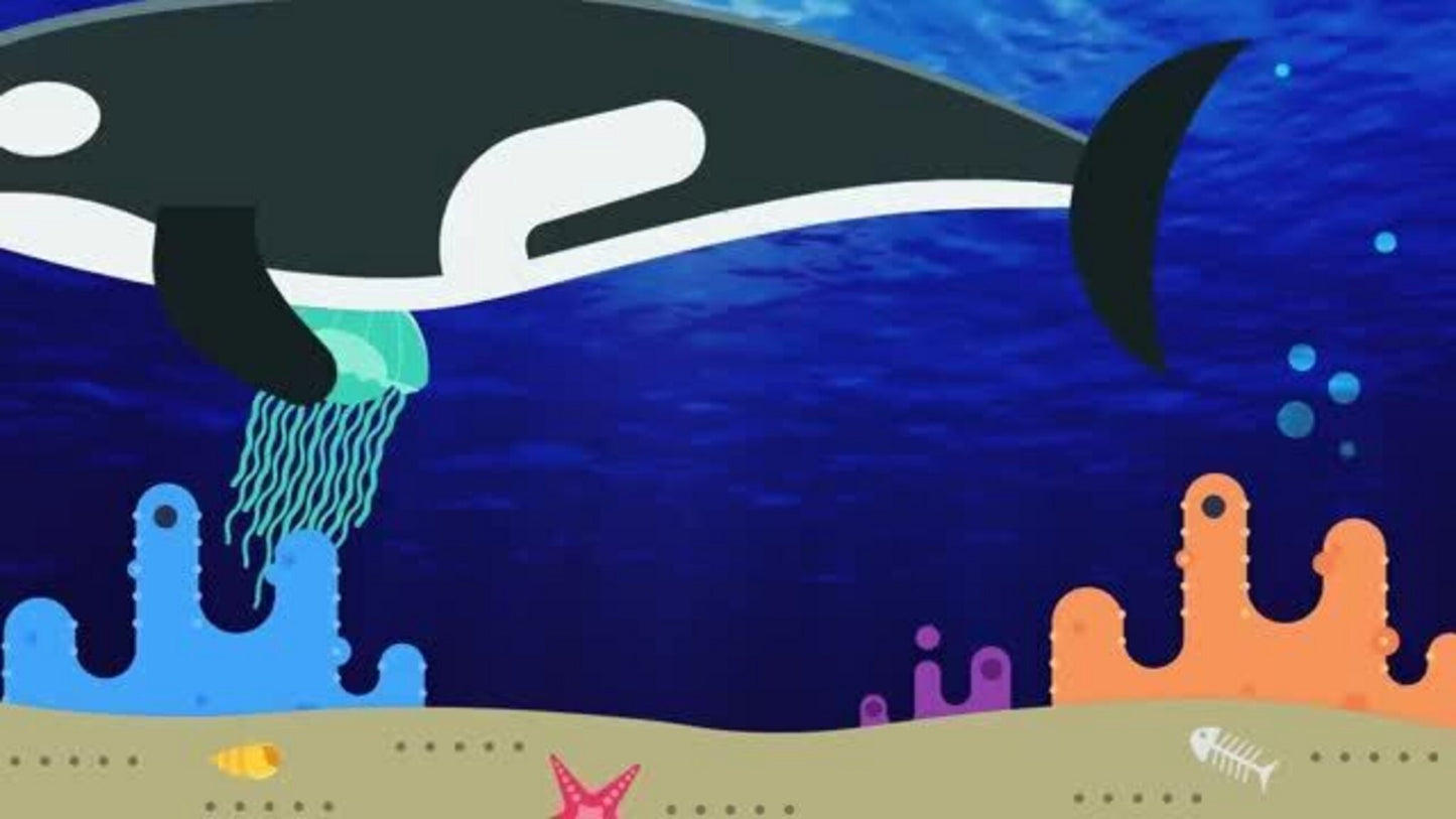 UNDER THE SEA: Worship Background Motion 02