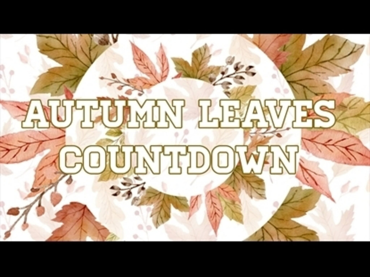 Autumn Leaves Countdown