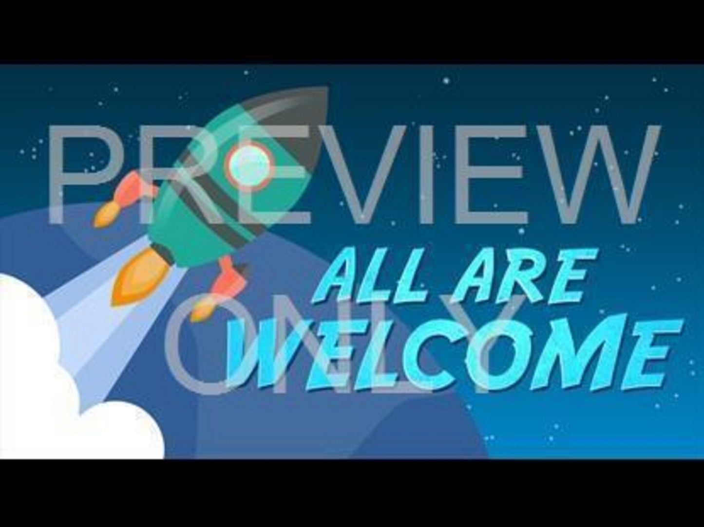 Space Adventure Welcome Still