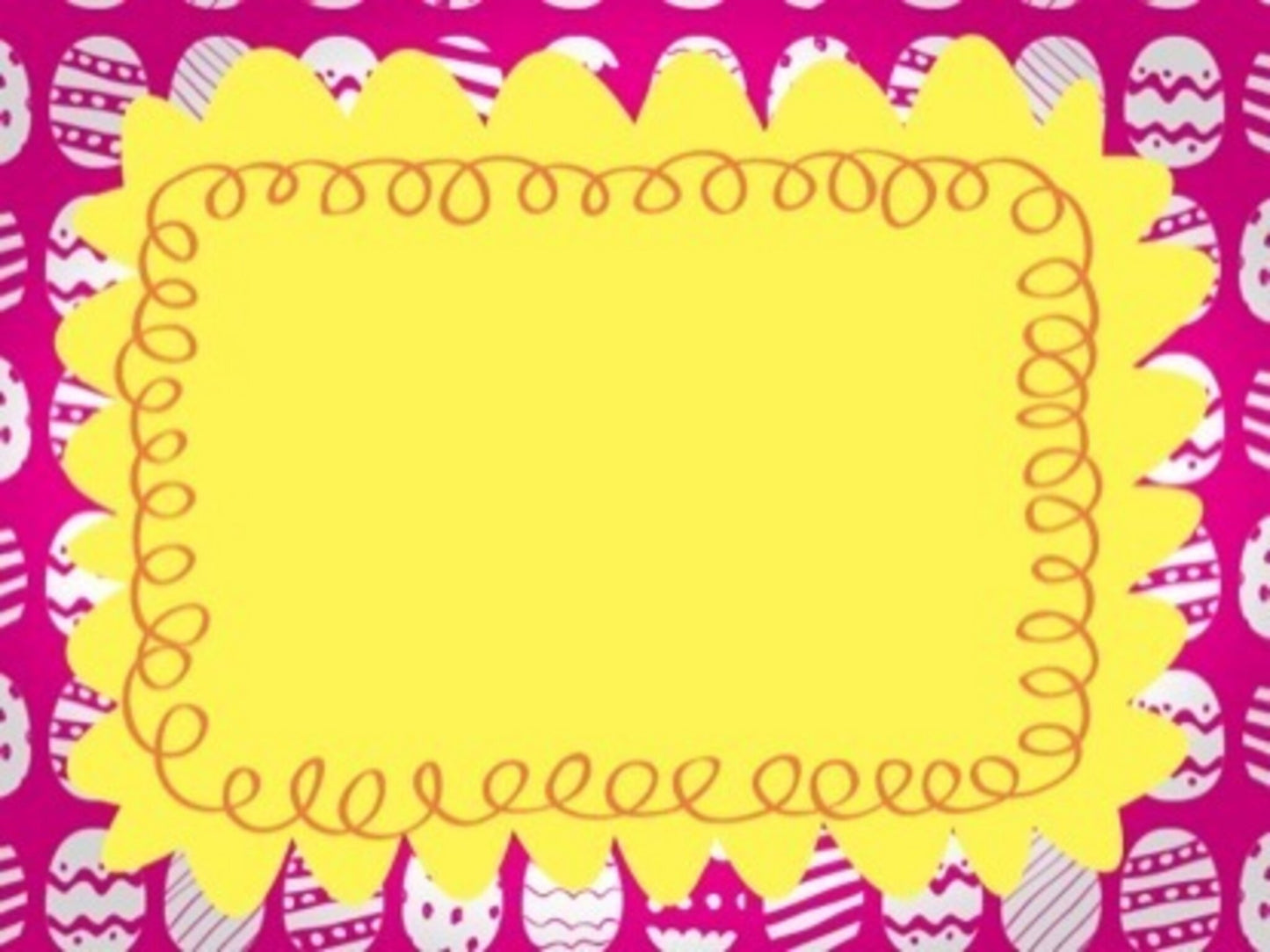 Springster Sign Egg Loop Magenta