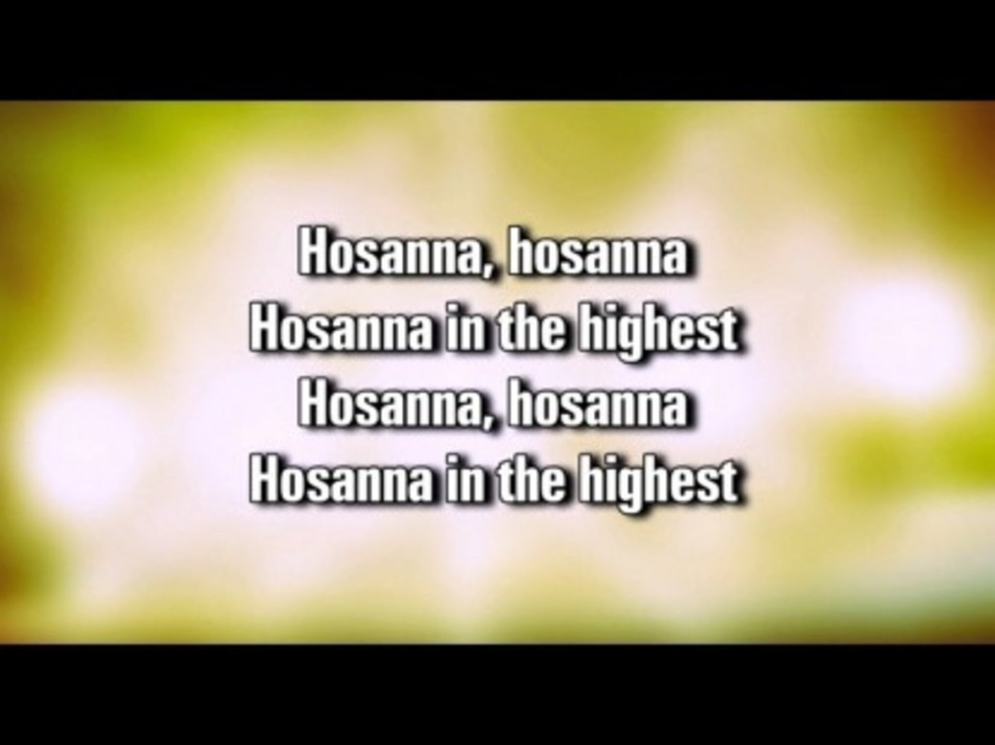 Hosanna