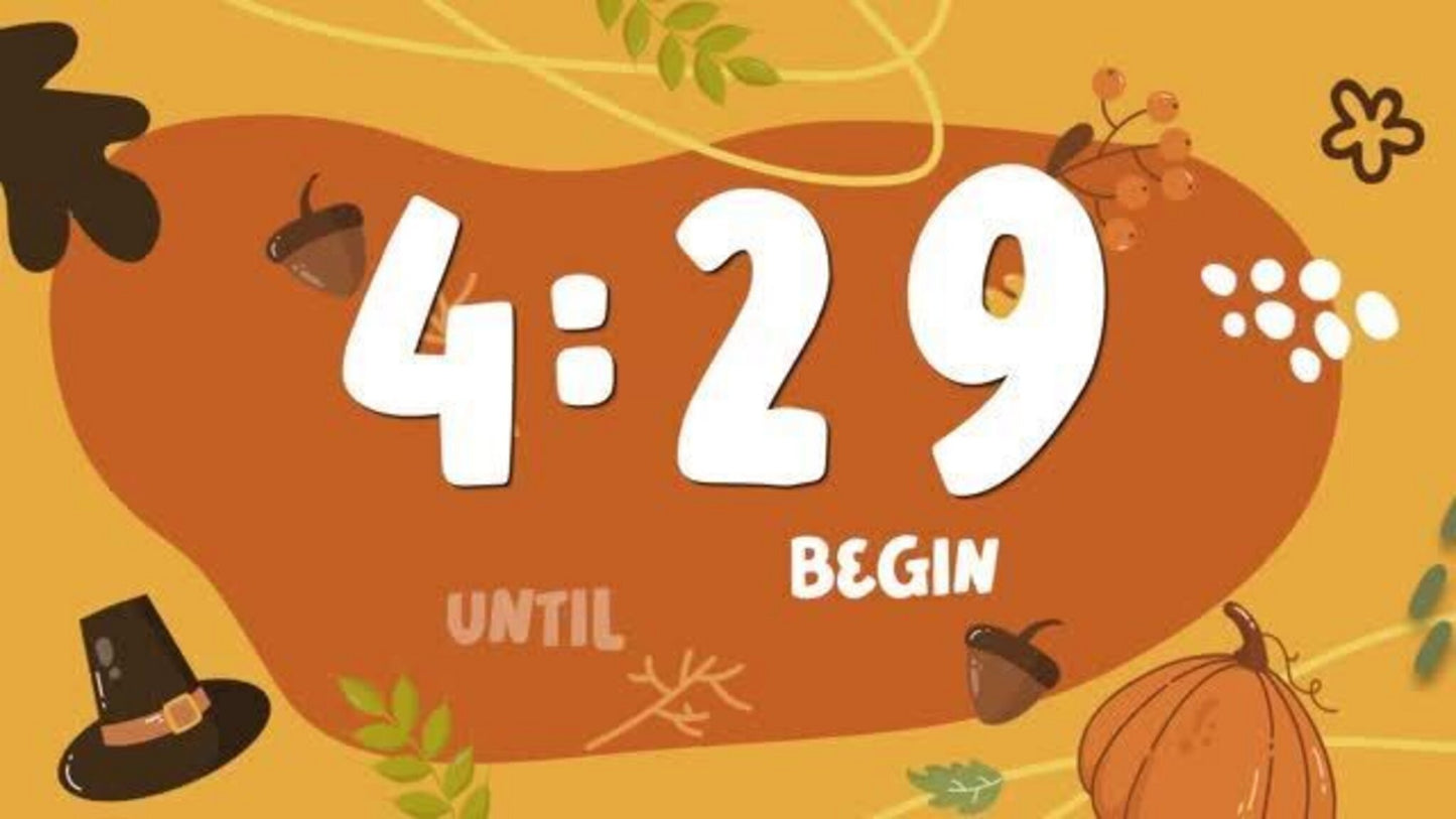 Kids Thanksgiving: Volume One - Countdown