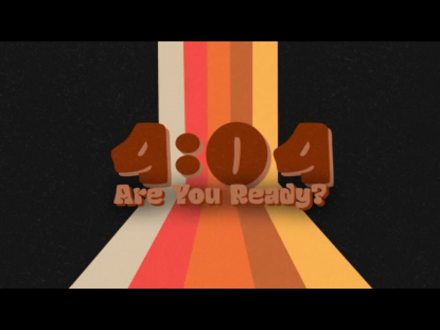 Kids Church Retro Countdown