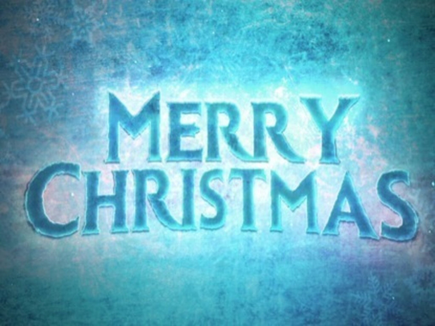 Frosted Merry Christmas