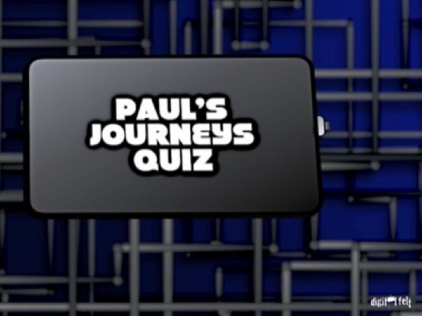 Bible Quiz - Pauls Journeys