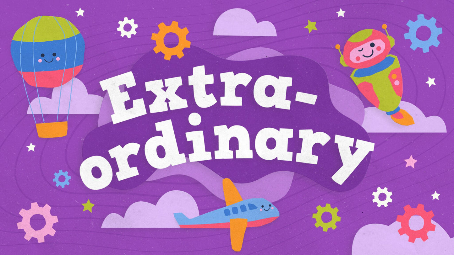 ExtraOrdinary 4-Week Preschool Curriculum