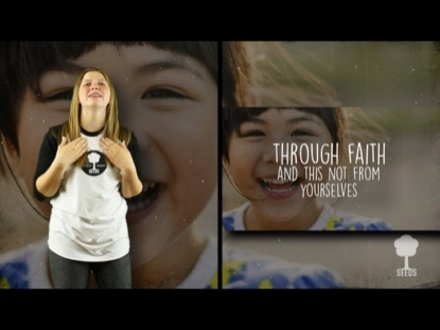 Grace Hand Motions (Ephesians 2:8)