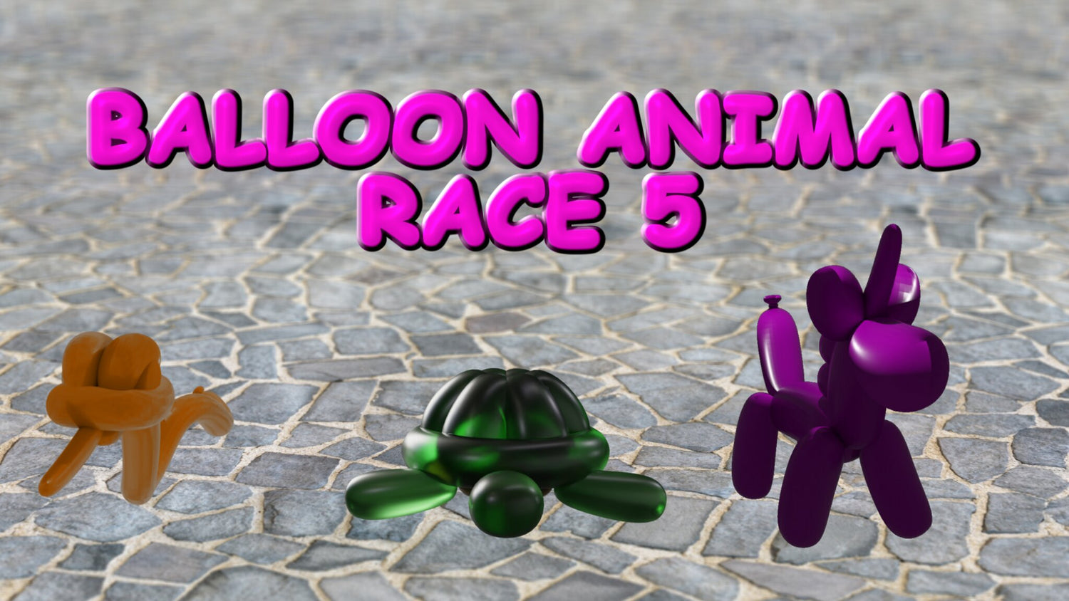 Balloon Animals Race 5