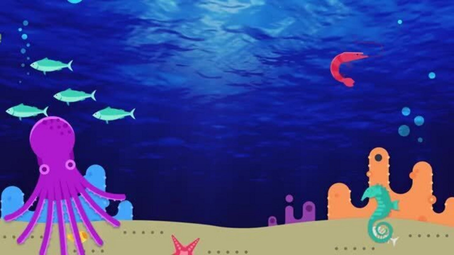 UNDER THE SEA: Worship Background Motion 01