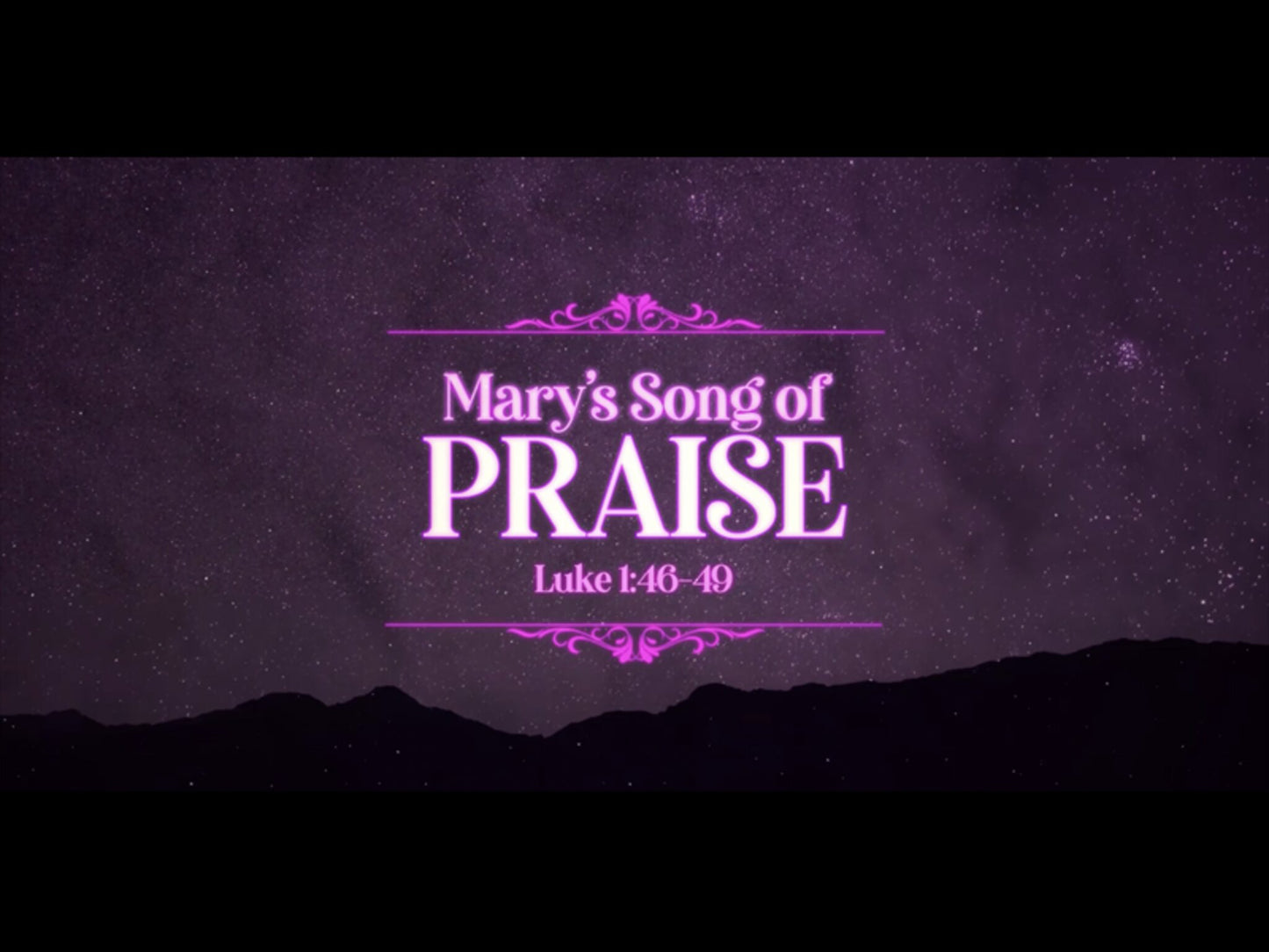 Mary's Song of Praise