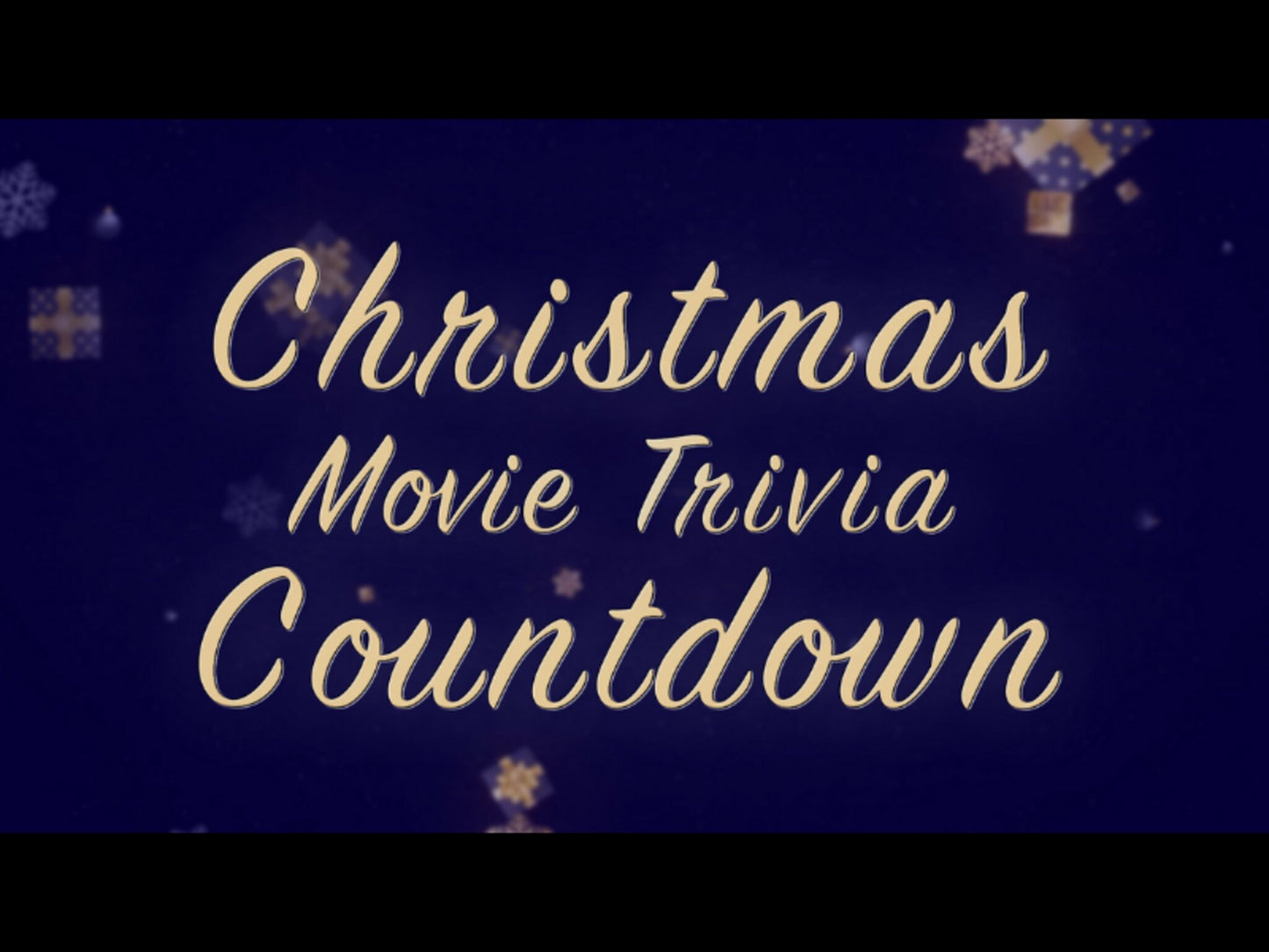 Christmas Movie Trivia Countdown