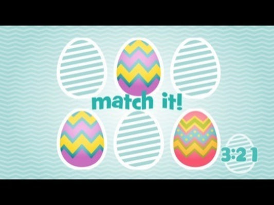 Easter Egg Matching Countdown
