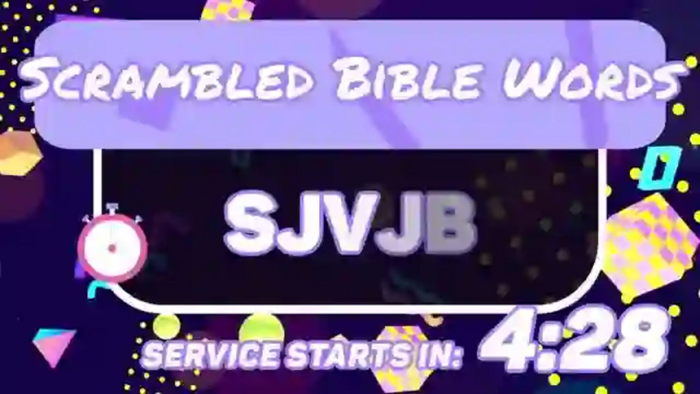Scrambled Words