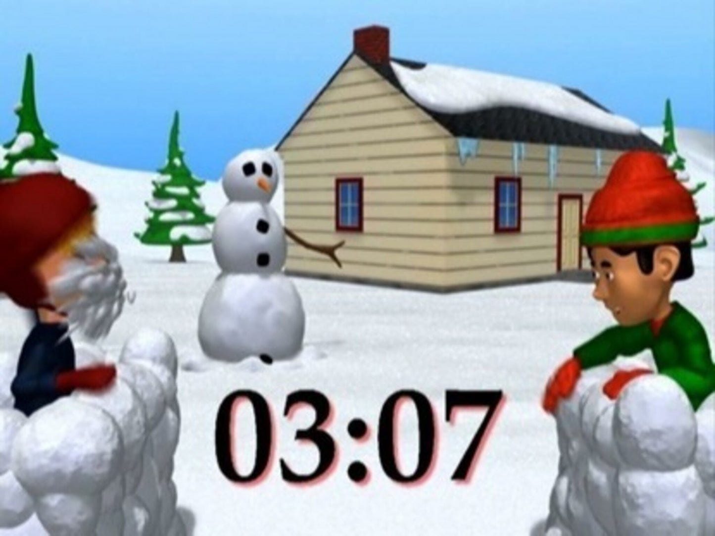 Snowball Fight Countdown