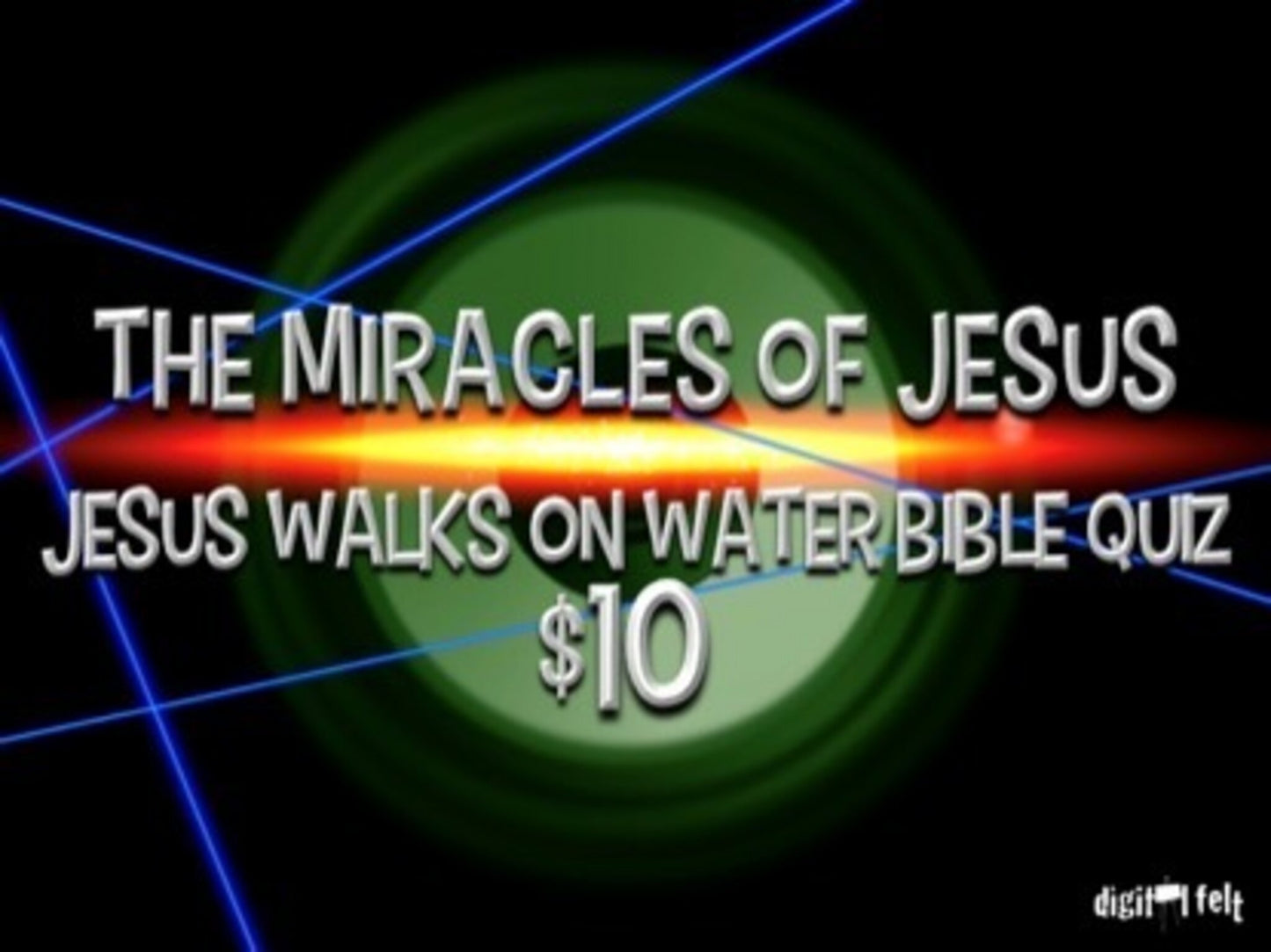 Bible Quiz: Jesus Walks On Water