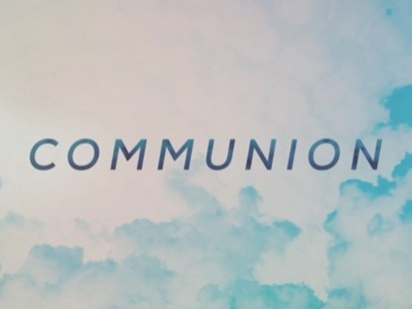 Colorful Spring Clouds Communion
