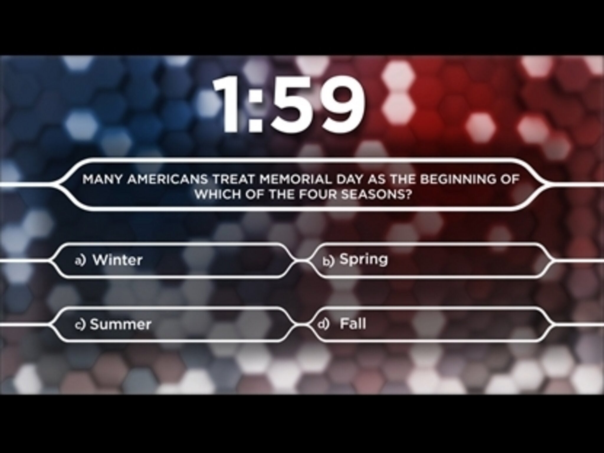 Memorial Day Trivia Countdown 2 | James Grocho | Countdowns ...