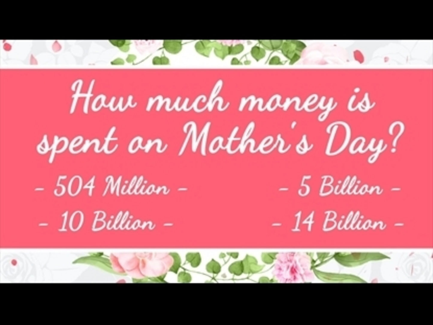 Mother's Day Trivia Countdown