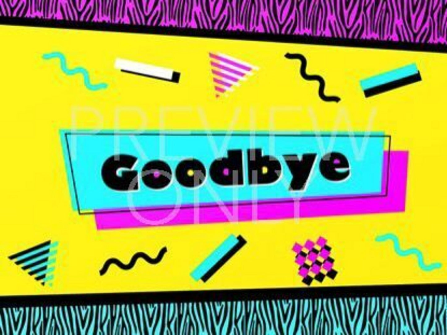 90's Retro Closing Still