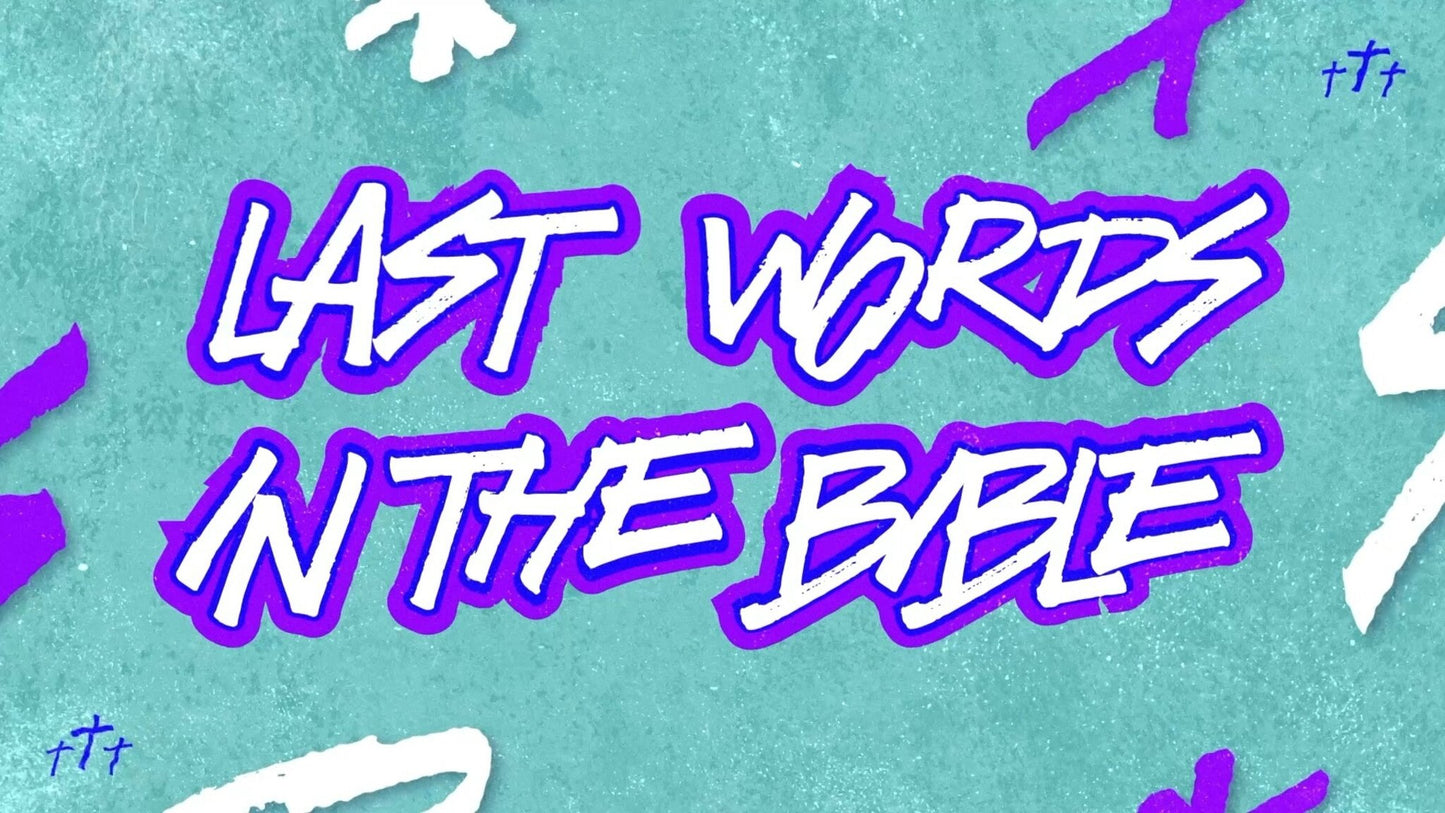 Last Words of the Bible Game