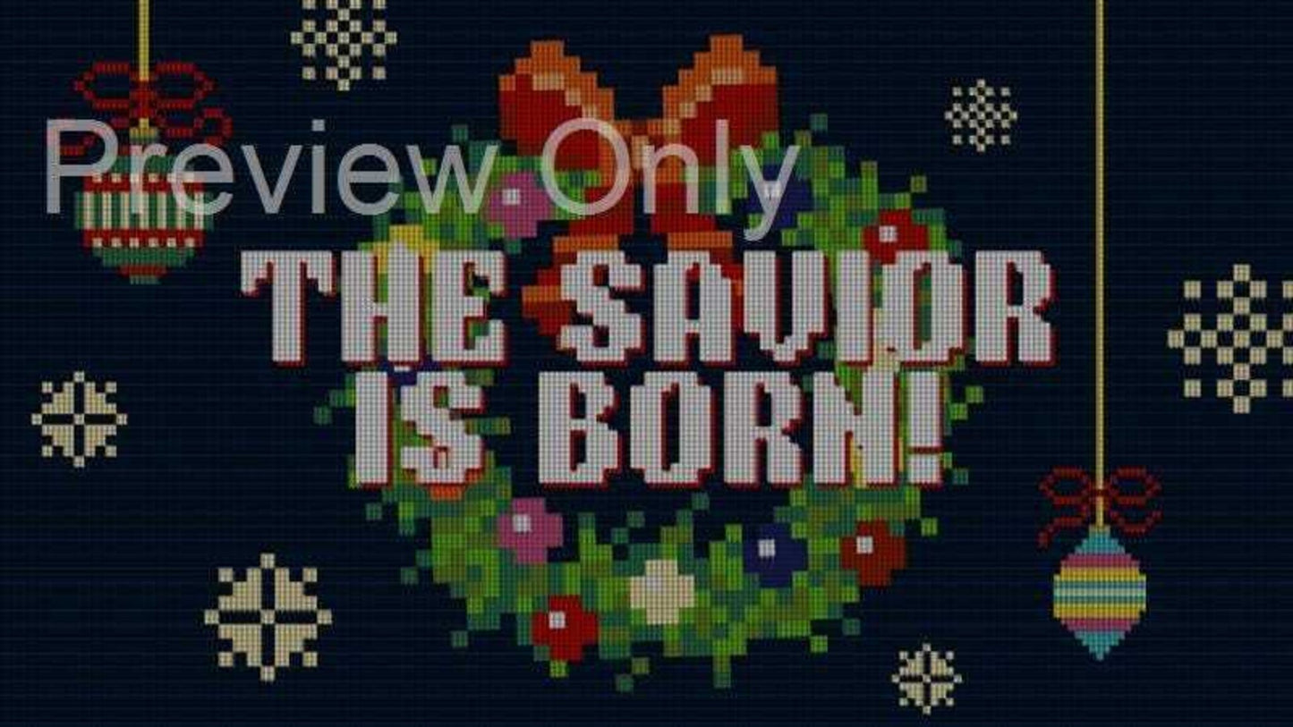 Christmas Arcade The Savior is Born Still