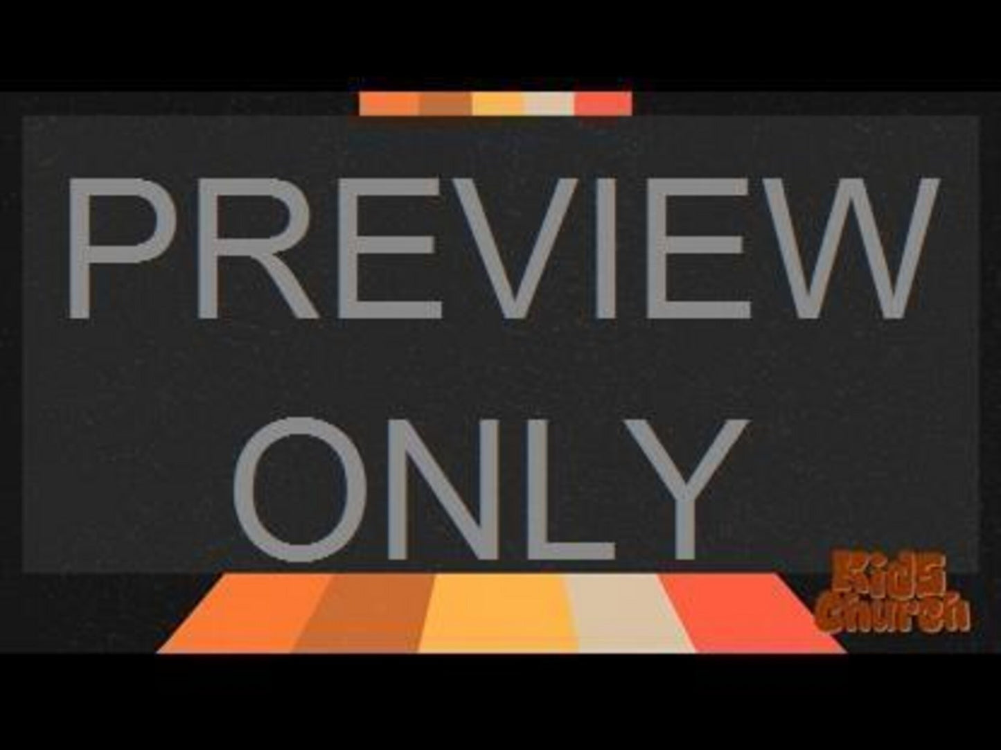 Kids Church Retro Scripture