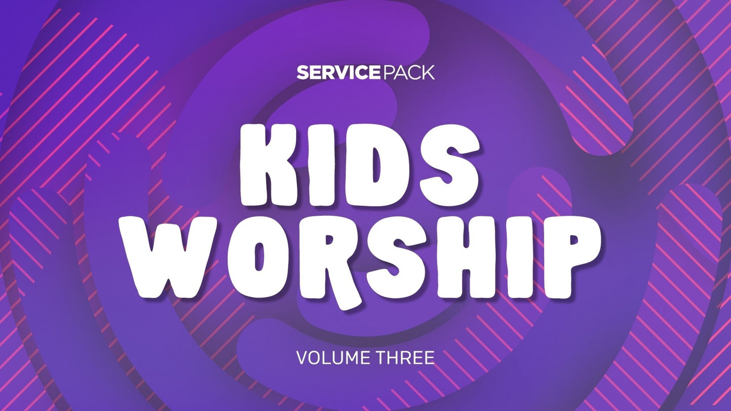  Kid's Worship - Volume Three: Pack
