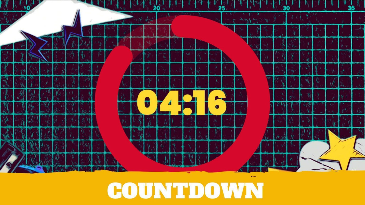 Superhero Reimagined 5 Minute Countdown 3