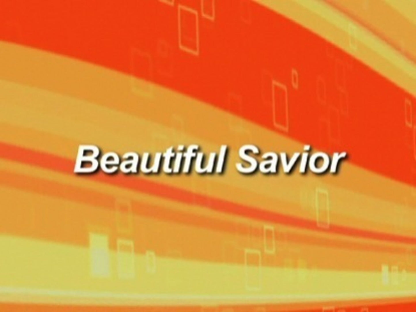 Beautiful Saviour