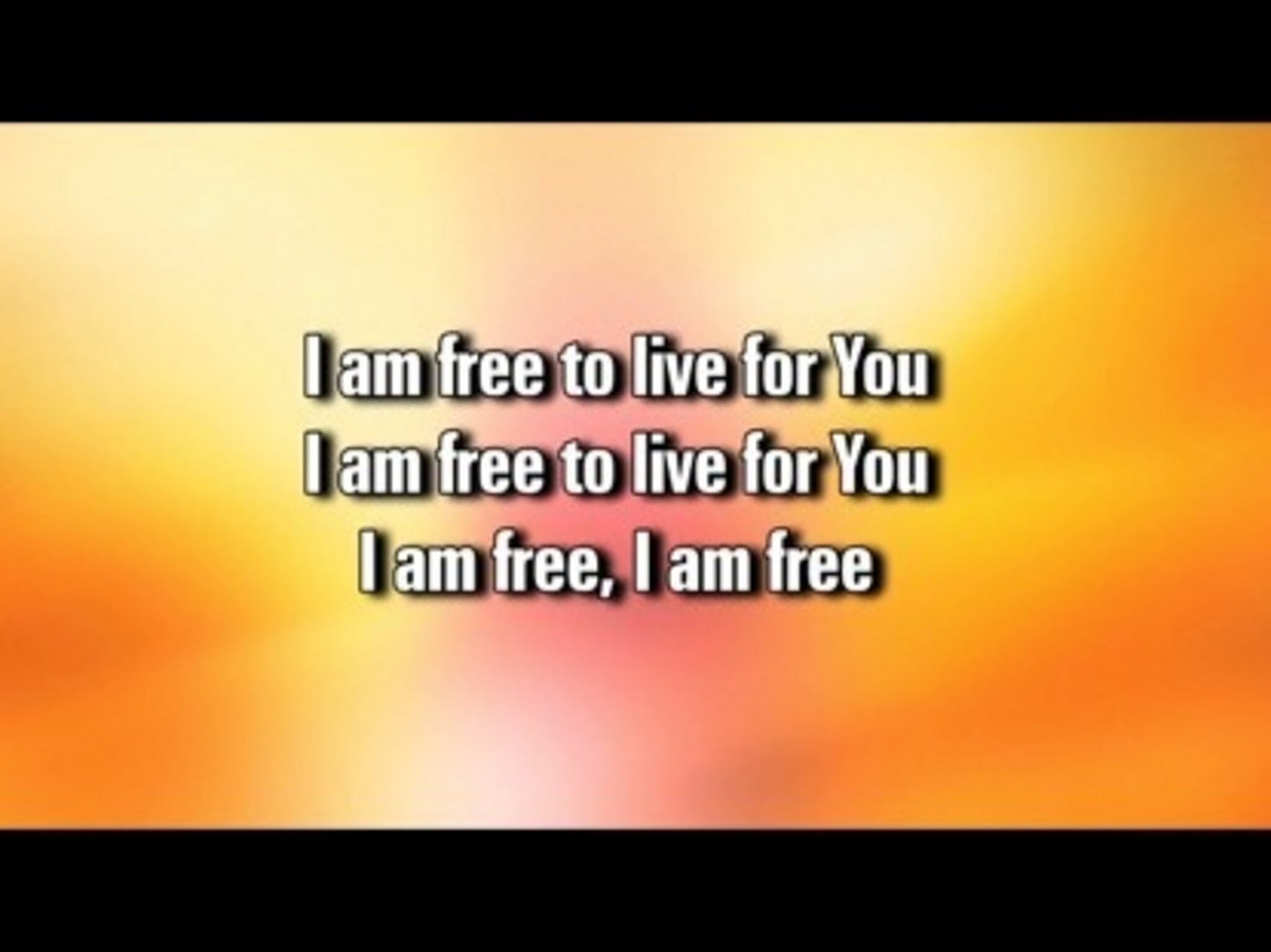 I Am Free