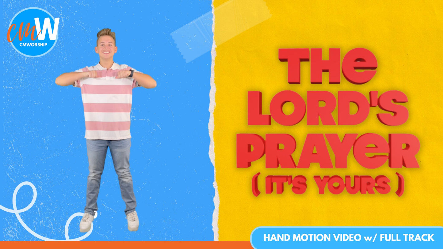 The Lord's Prayer: Hand Motion Video with Full Track