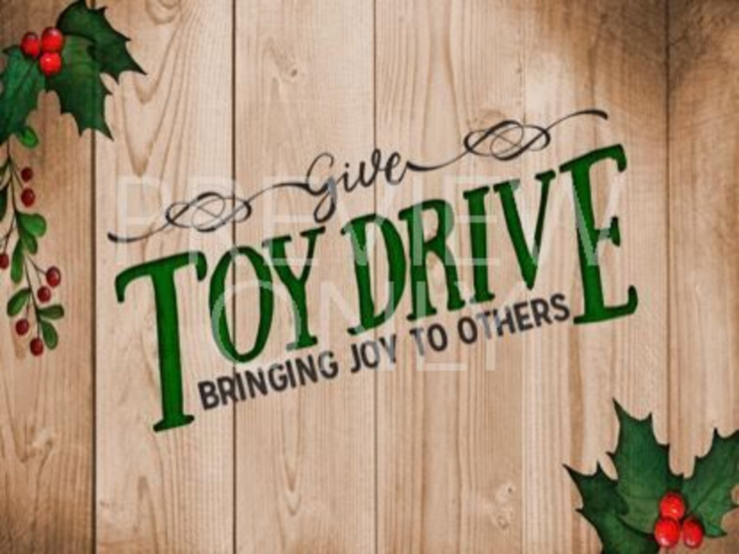 Wooden Christmas Toy Still