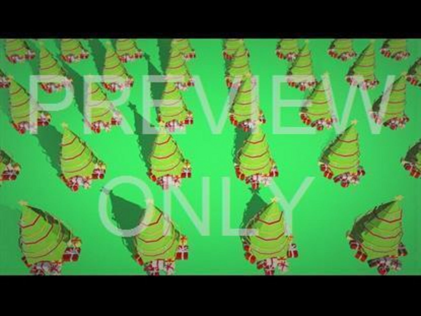 Christmas Trees Green Still