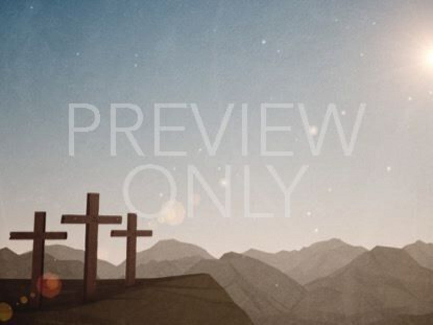 Palm Sunday Jerusalem Crosses