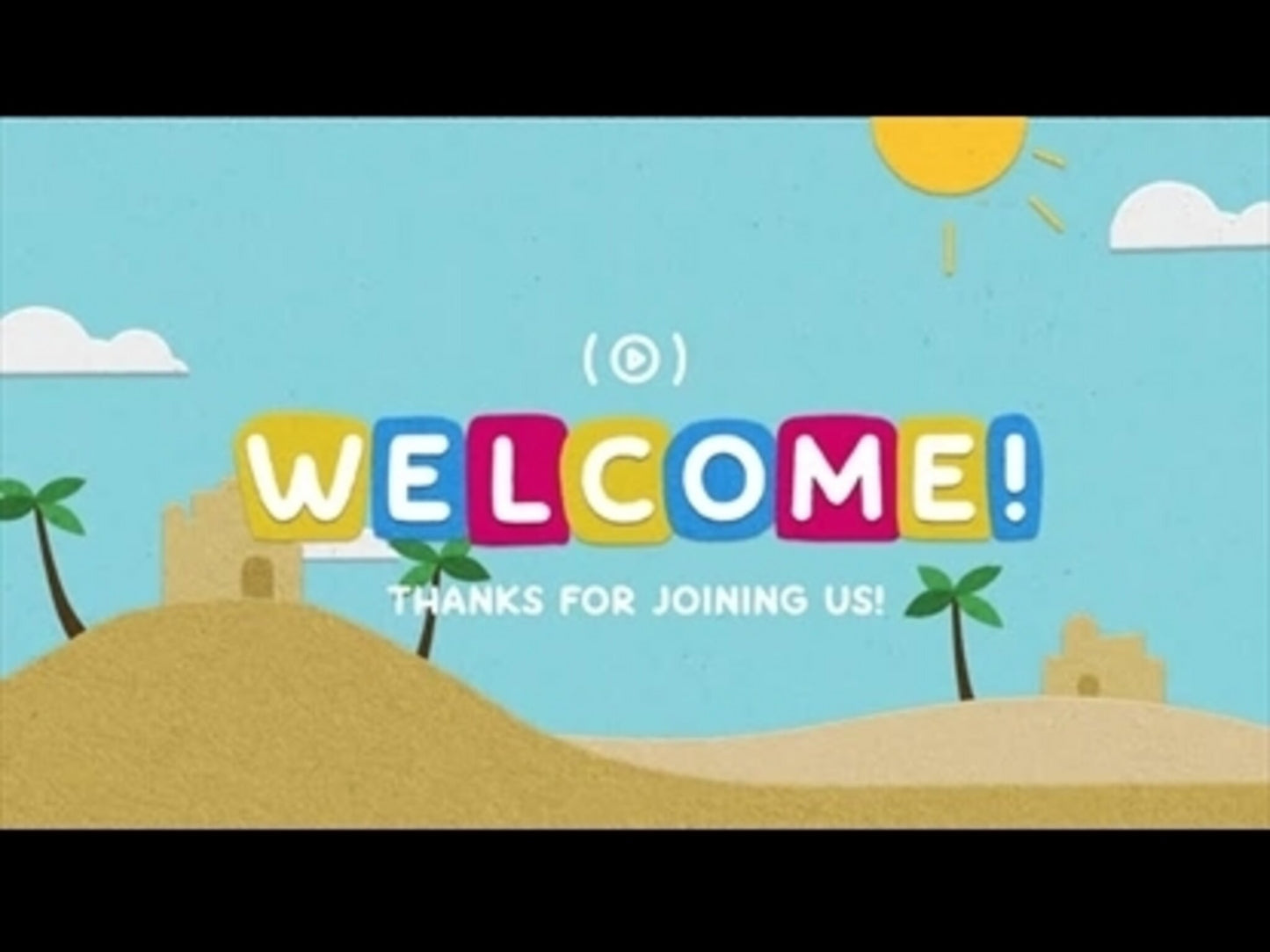 Palm Sunday Flannelgraph Welcome Stream