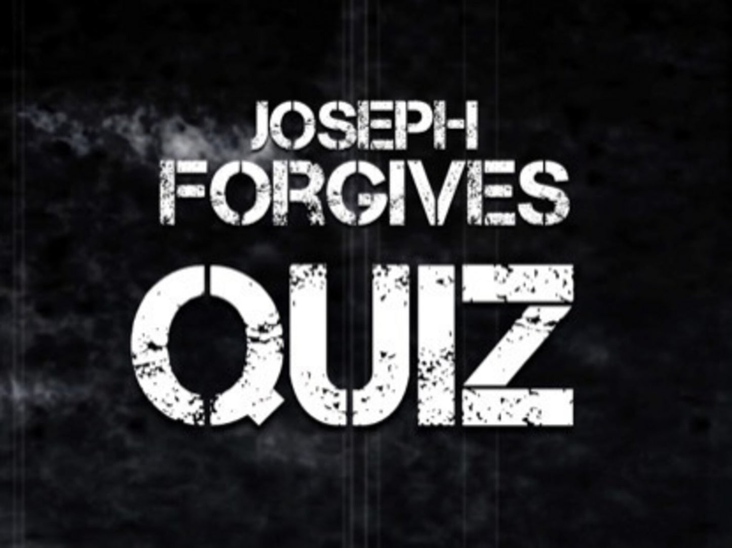 Bible: Quiz Joseph Forgives