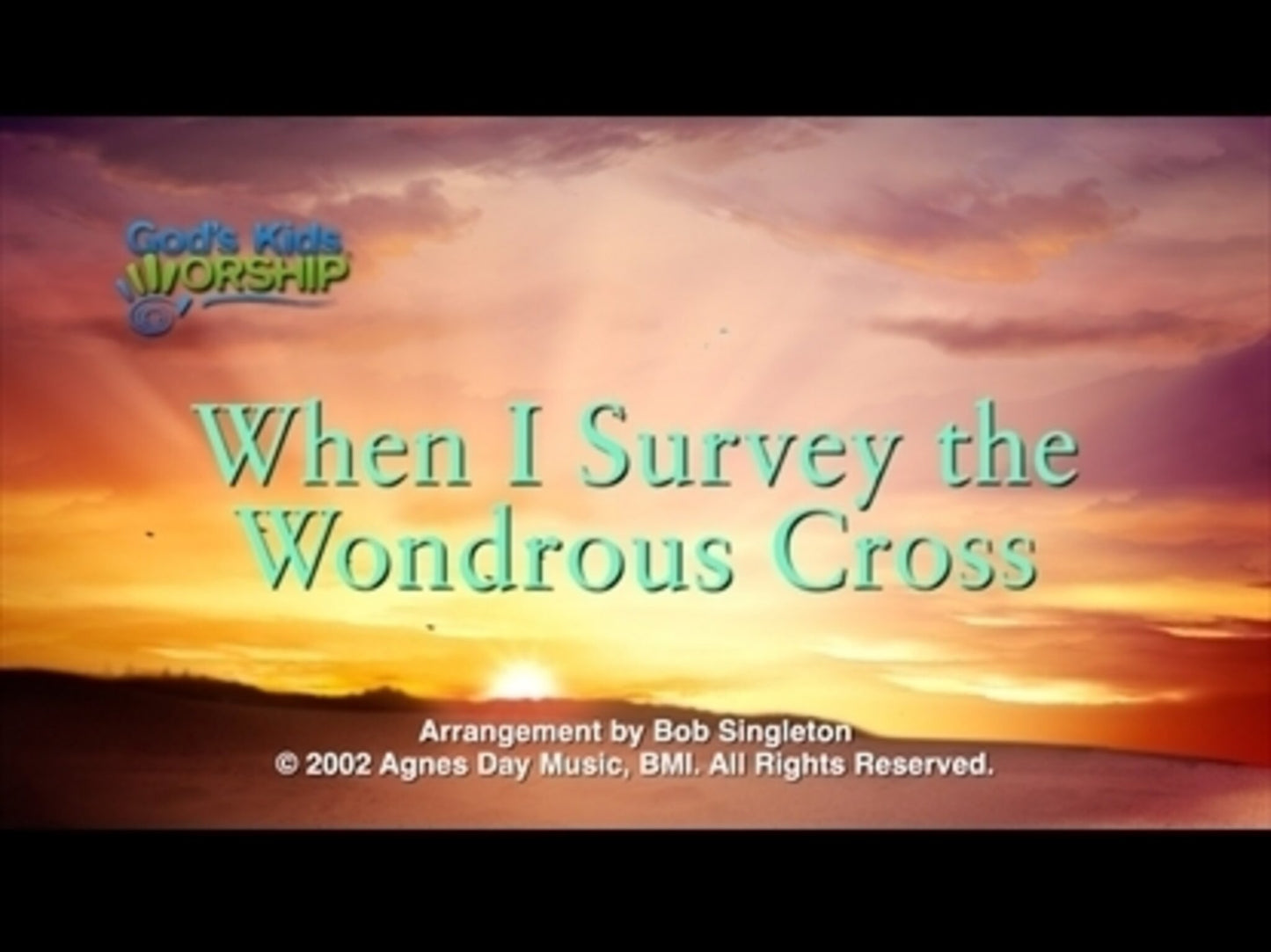 When I Survey The Wondrous Cross