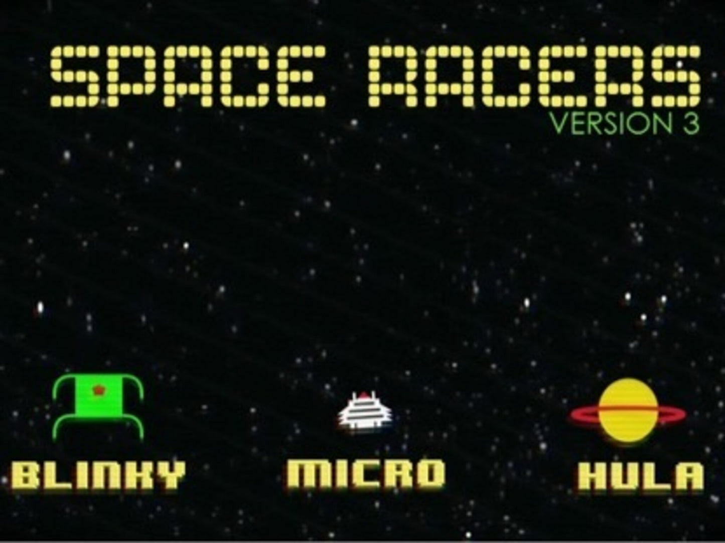 Space Racers Version 3 | Digital Felt Productions | Games ...