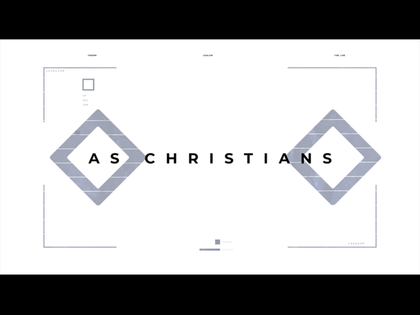 Fine Line - How to Fight Legalism Without a Free For All: Mini-Movie