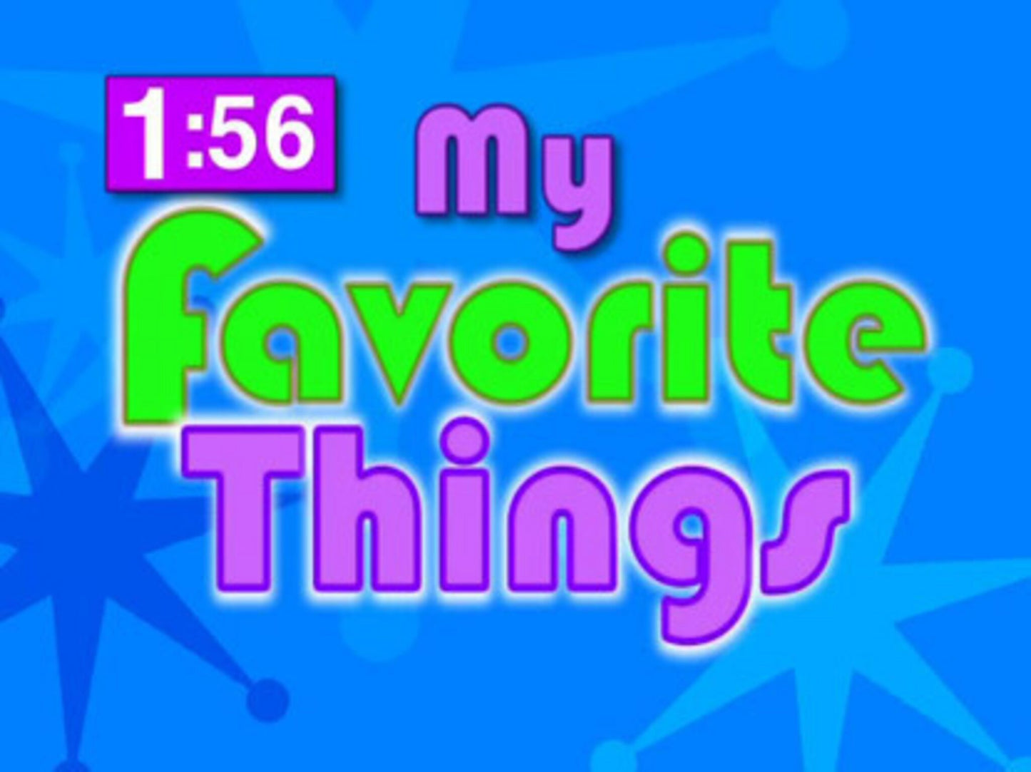 My Favorite Things Countdown