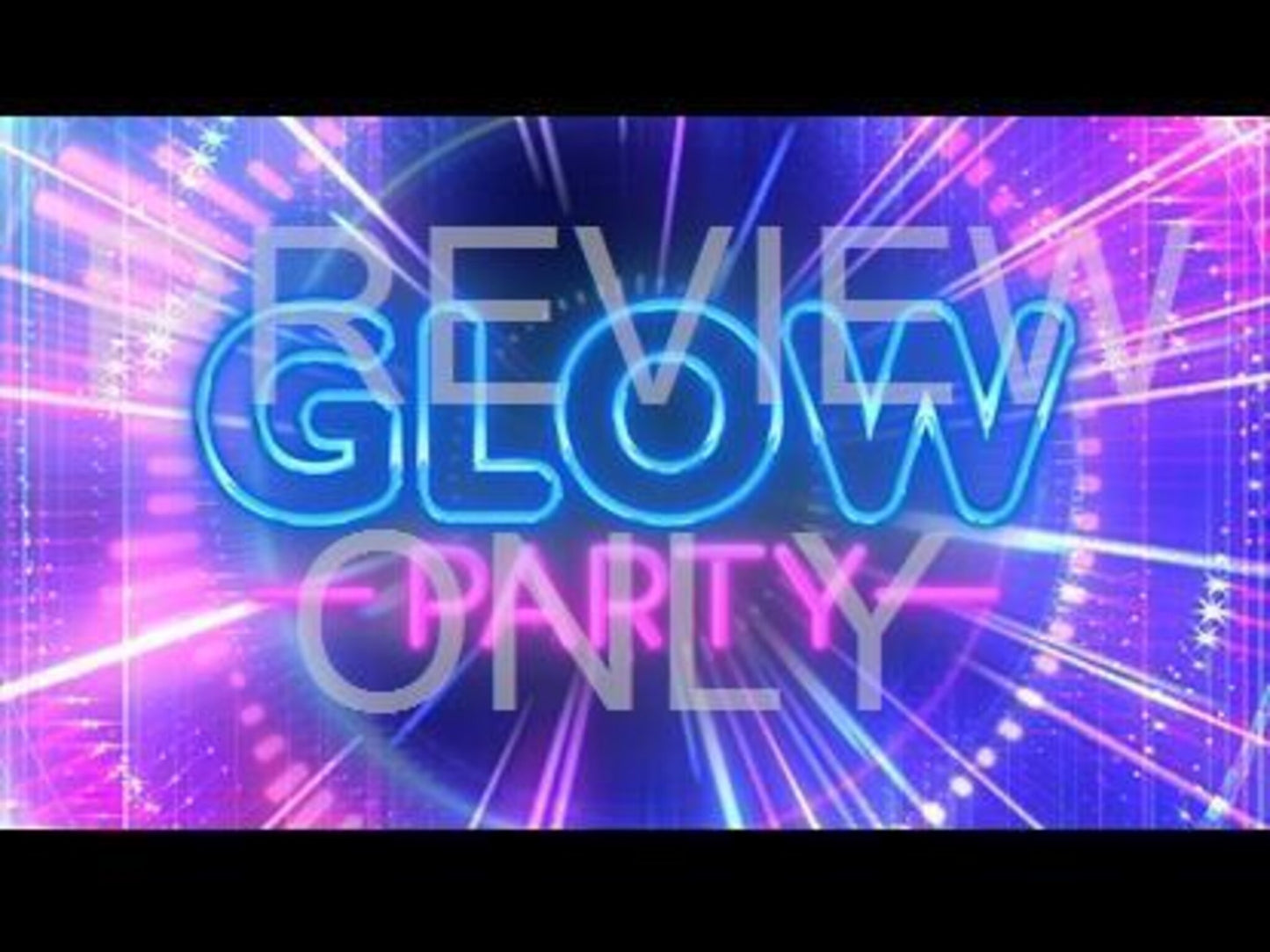 Glow Party Vol 1. Title Still