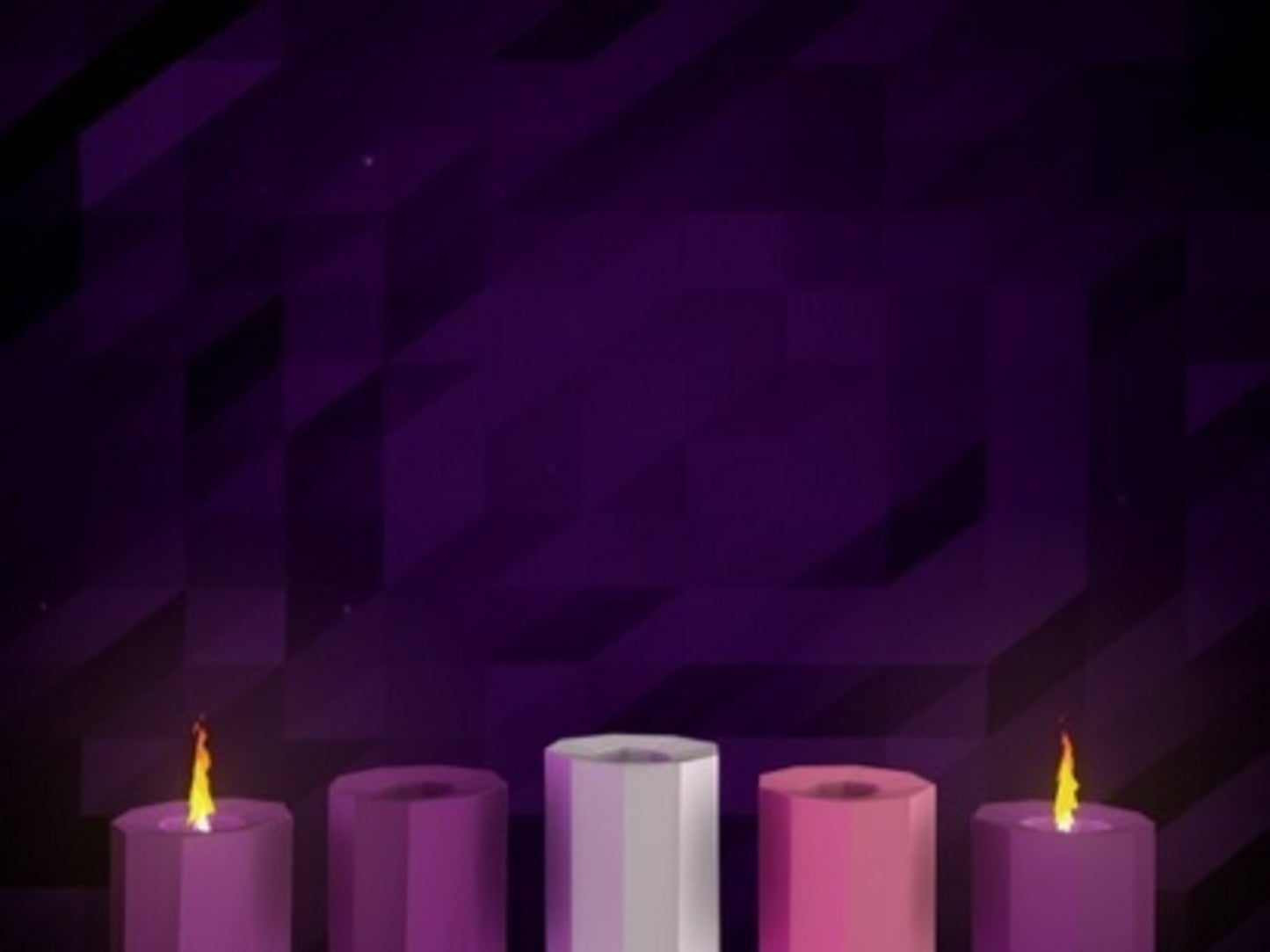 Digital Advent Candles Week 2