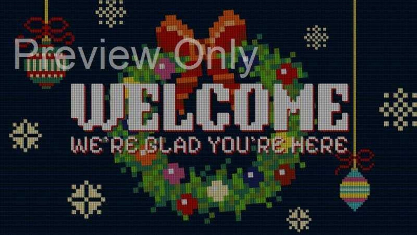 Christmas Arcade Welcome Still