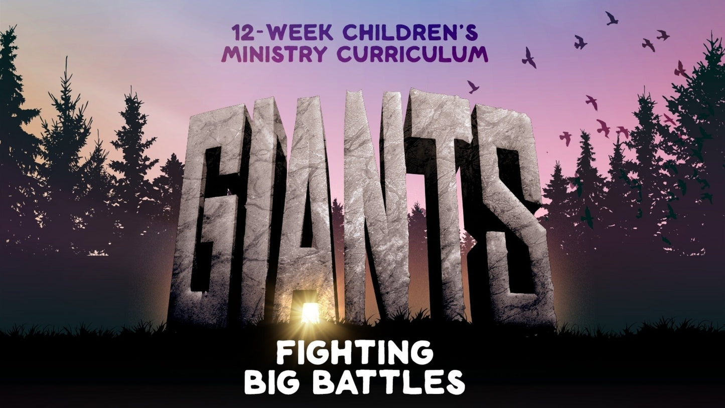 Giants 12-Week Children's Ministry Curriculum