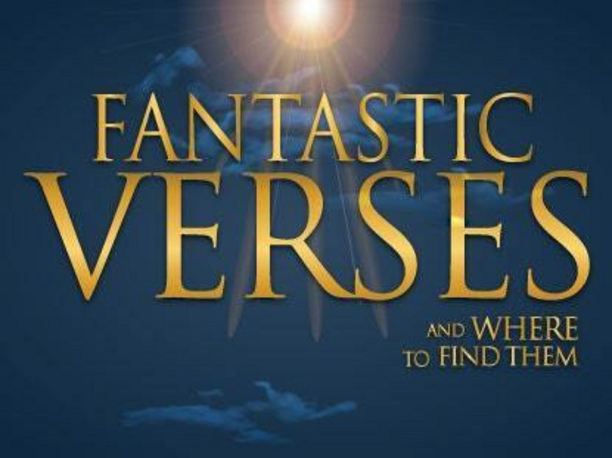 Fantastic Verses And Where To Find Them - 12 Week Curriculum