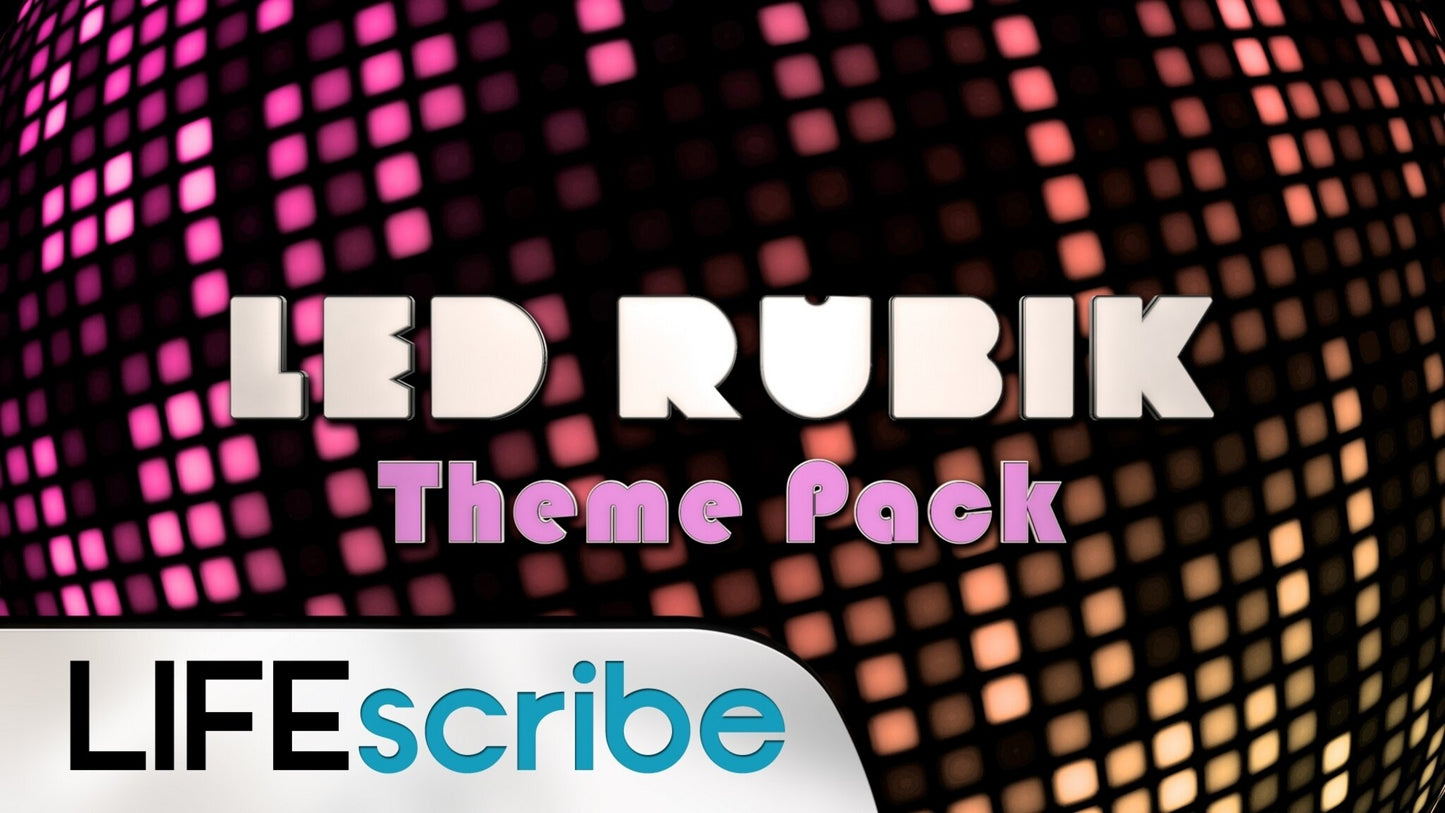 Led Rubik Theme Pack