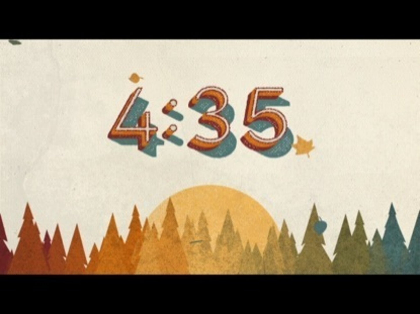 Vintage Fall Countdown