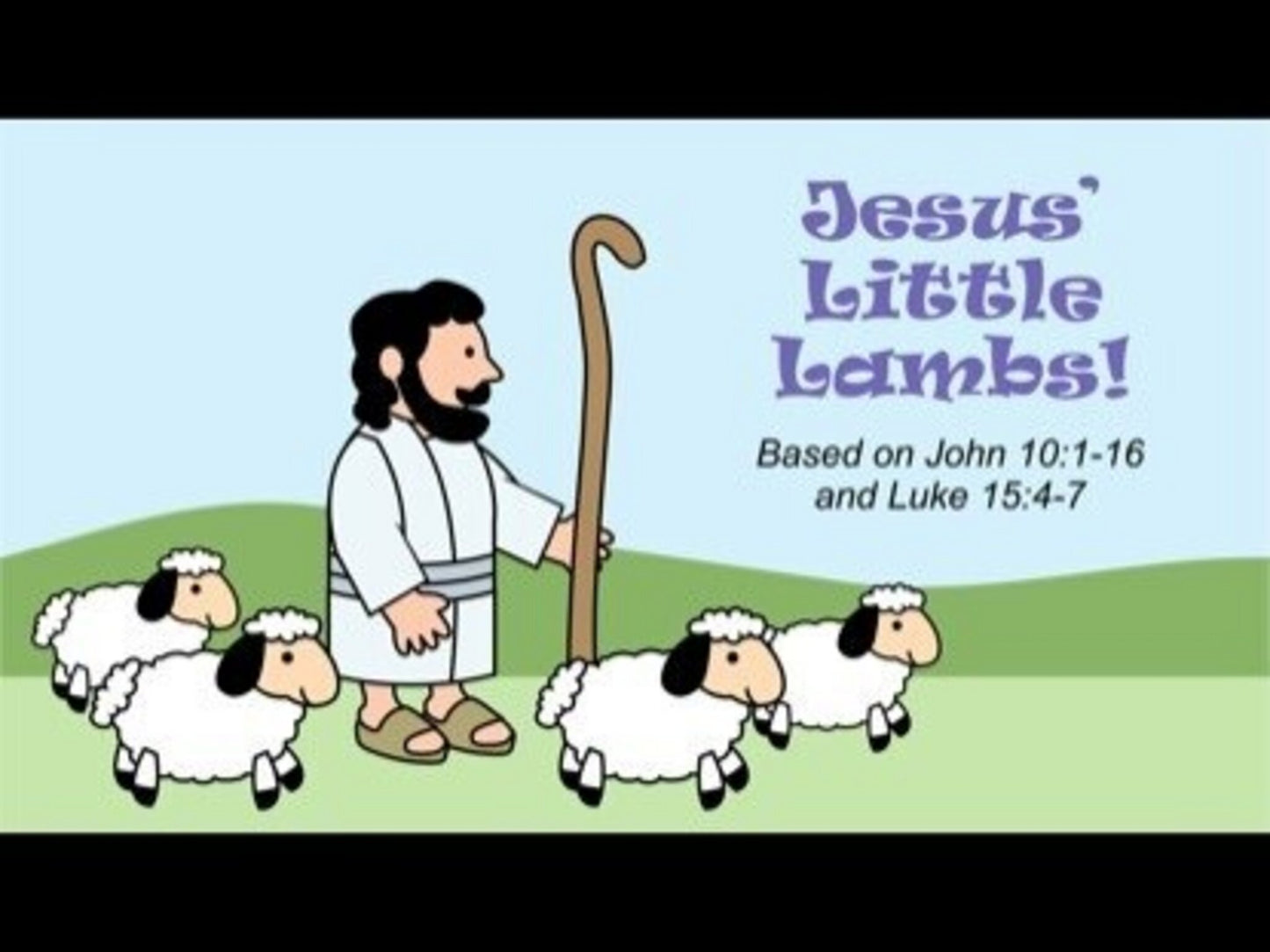 Tiny Bible Treasures 5 - Jesus Little Lambs